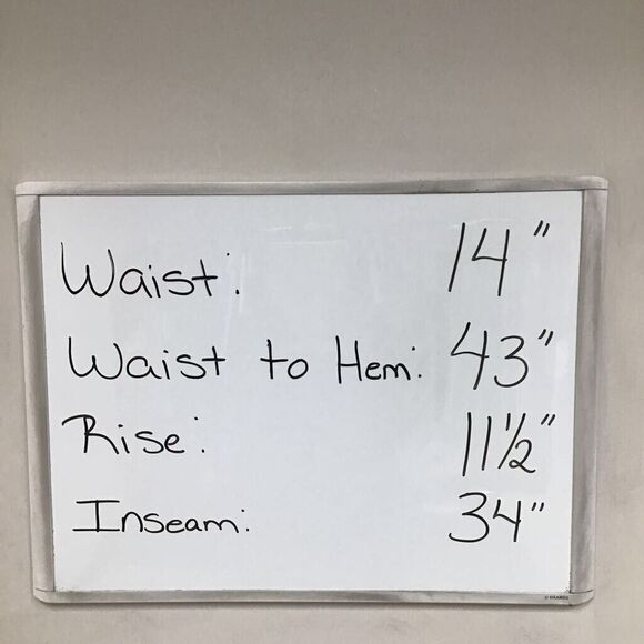 Sandrine Rose Womens Blue Distressed Medium Wash High Rise Pockets Denim 26 New‎ - Picture 10 of 11